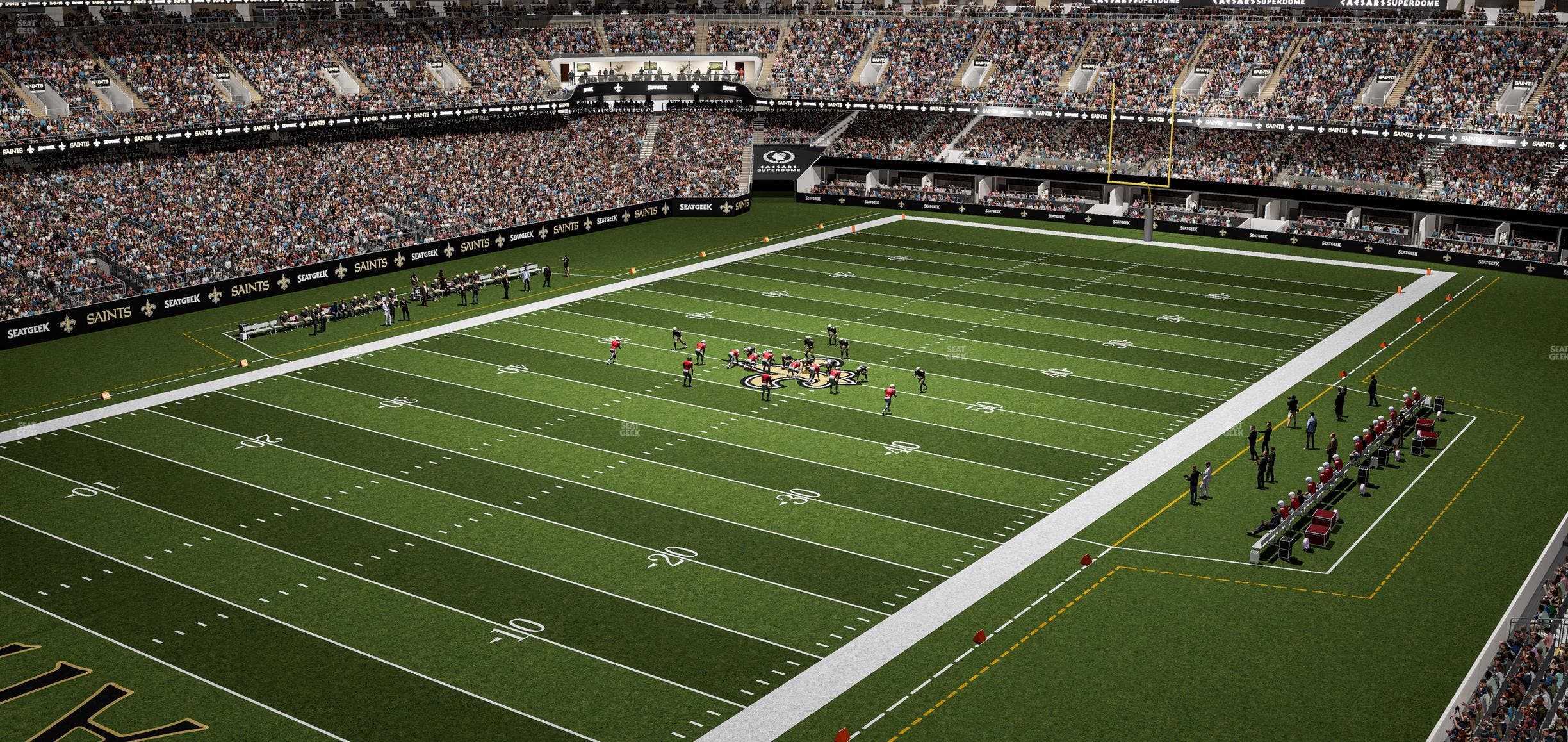 Caesars Superdome - Section Suite 432 Seat View
