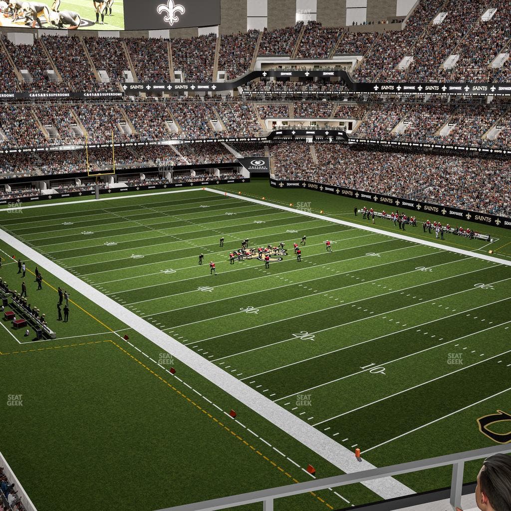 Caesars Superdome - Section Suite 433 Seat View