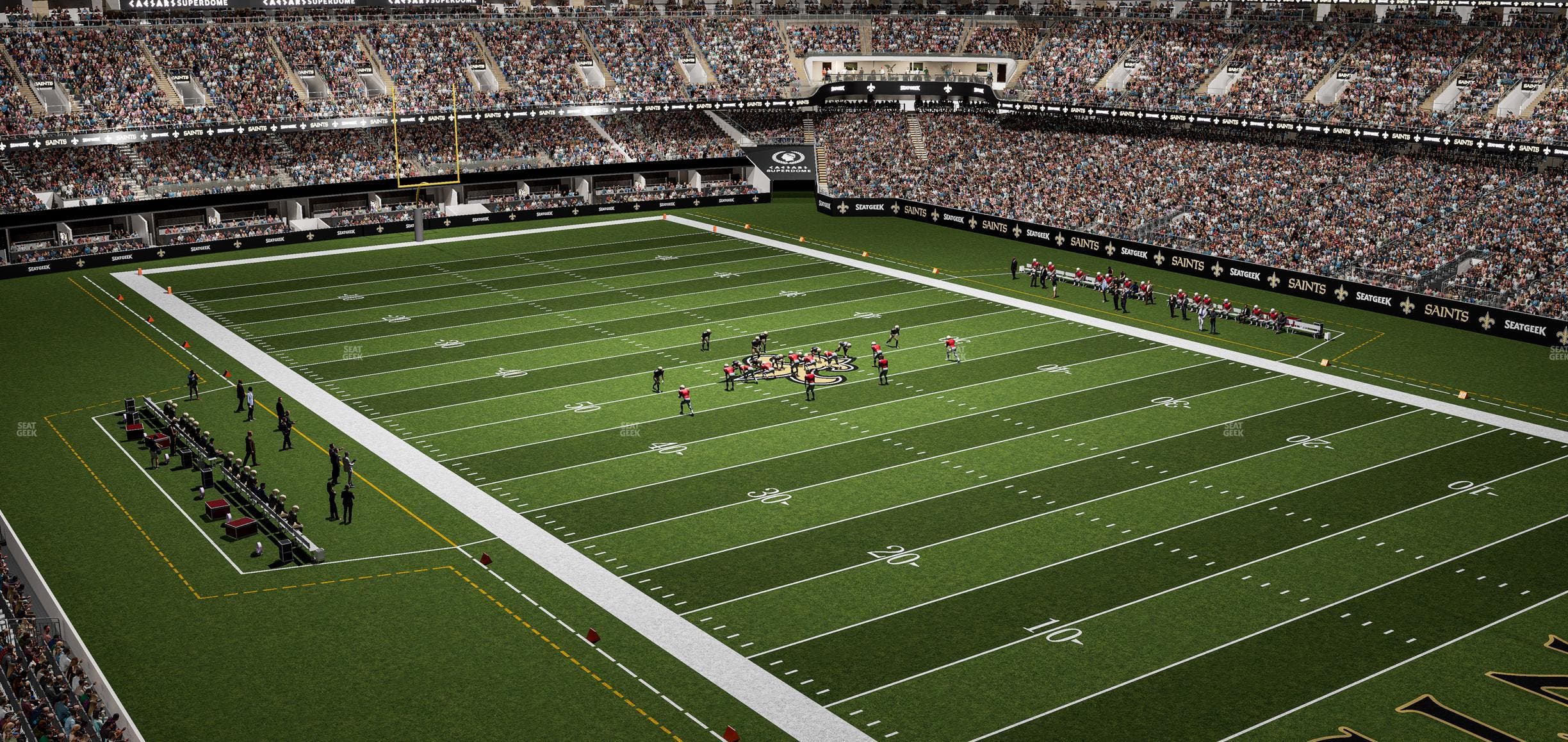 Caesars Superdome - Section Suite 433 Seat View