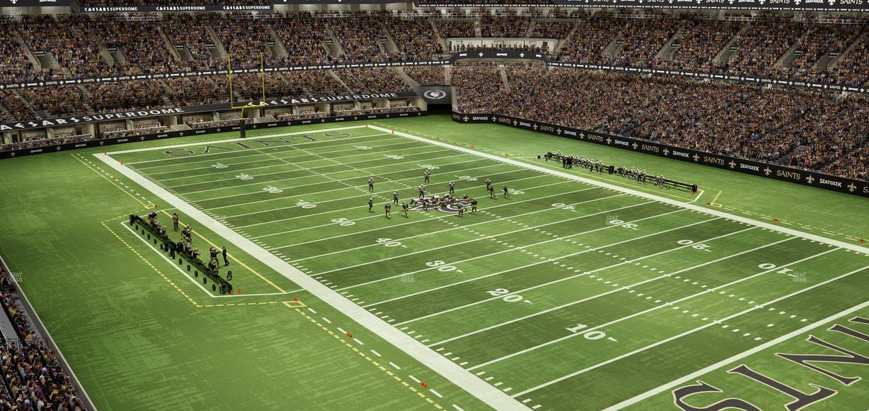 Caesars Superdome - Section Suite 433 Seat View