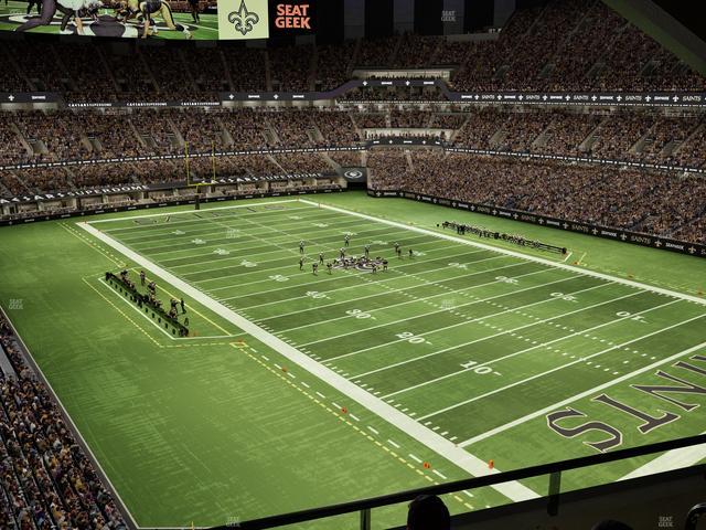 Caesars Superdome - Section Suite 433 Seat View