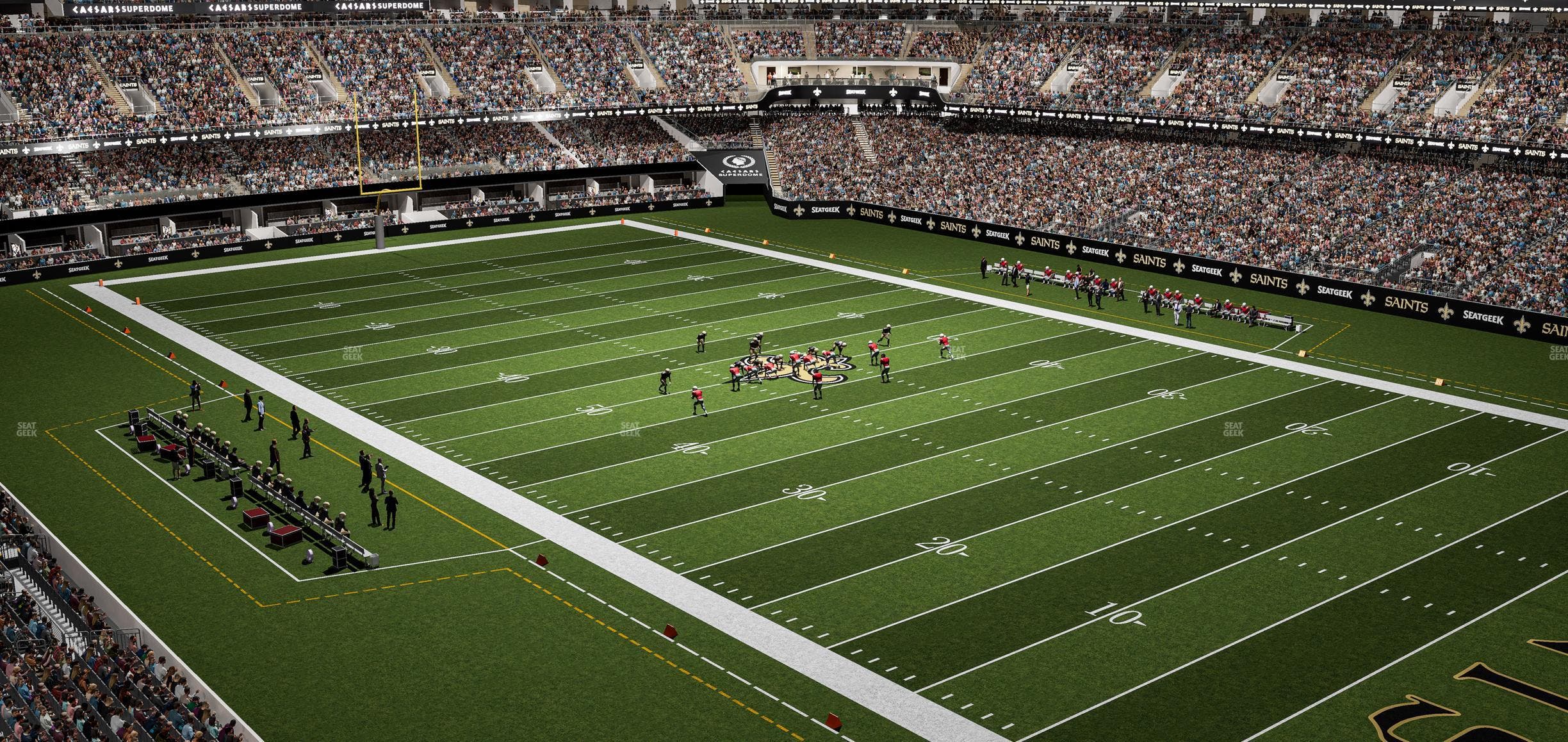 Caesars Superdome - Section Suite 434 Seat View