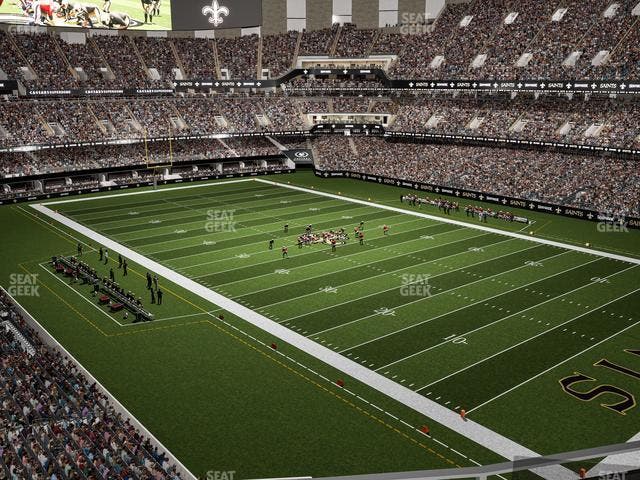 Caesars Superdome - Section Suite 434 Seat View