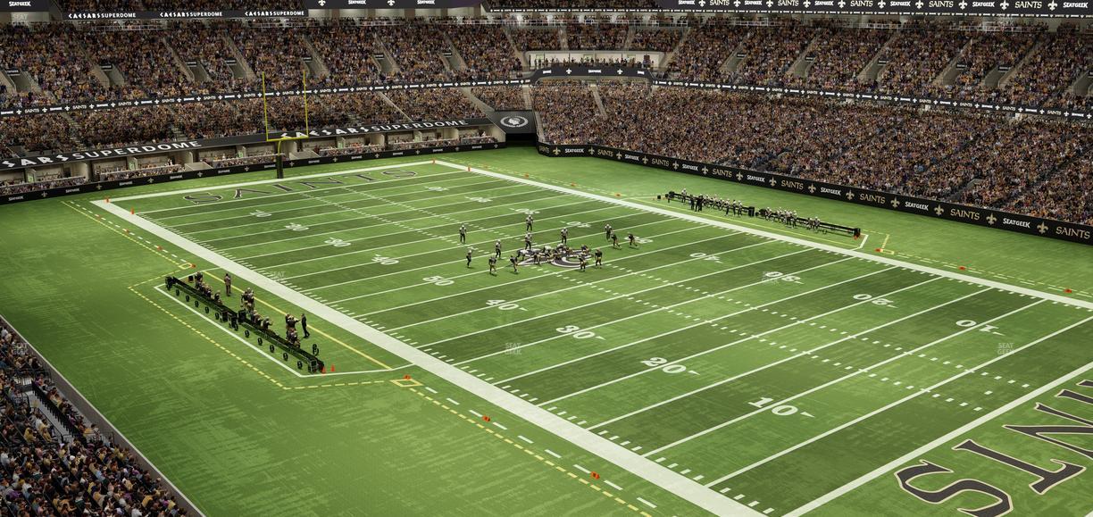 Caesars Superdome - Section Suite 434 Seat View