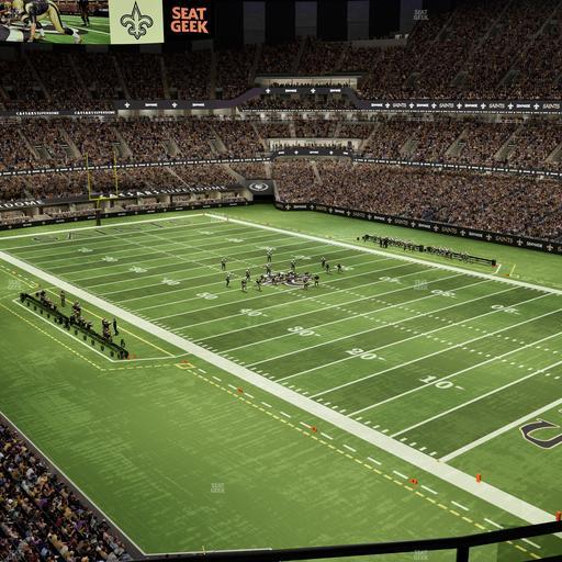 Caesars Superdome - Section Suite 434 Seat View