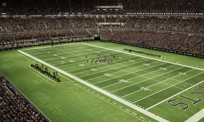 Caesars Superdome - Section Suite 434 Seat View