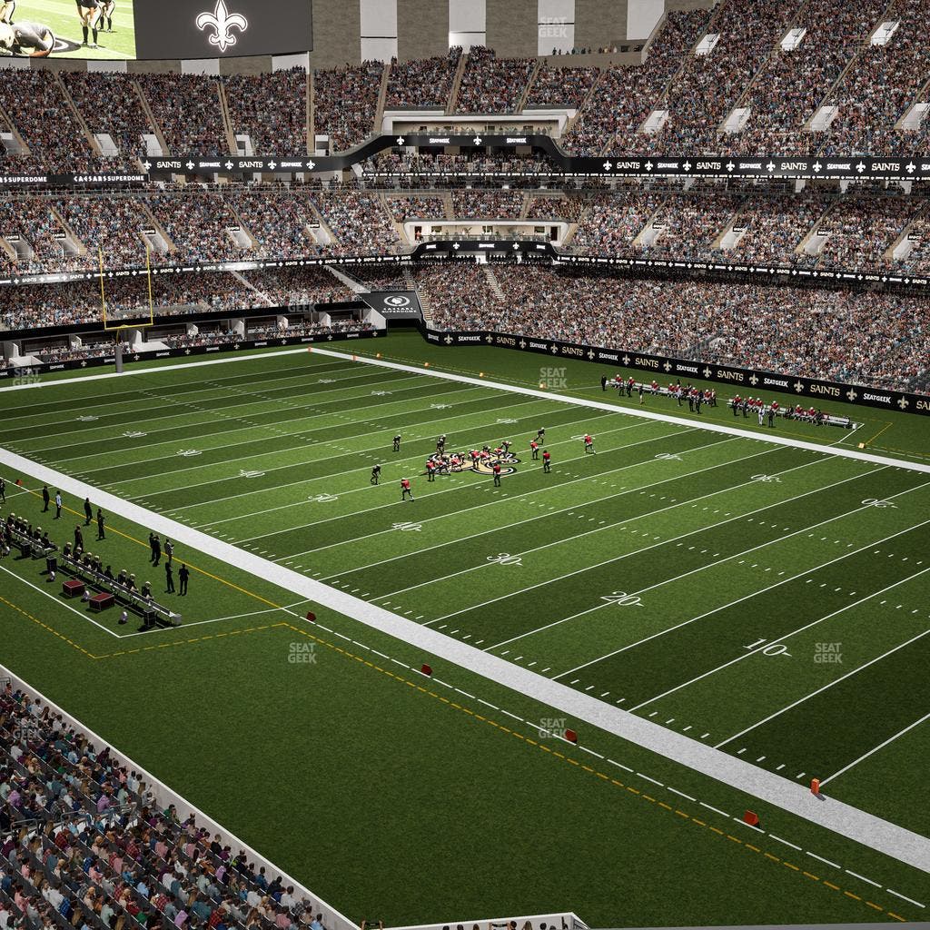 Caesars Superdome - Section Suite 435 Seat View