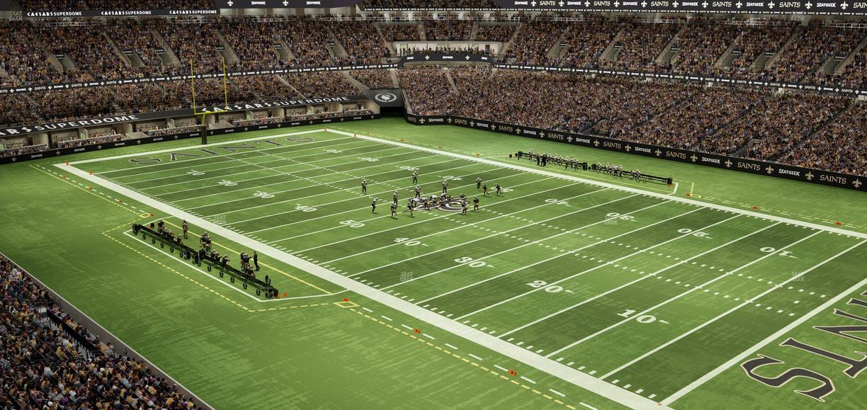 Caesars Superdome - Section Suite 435 Seat View
