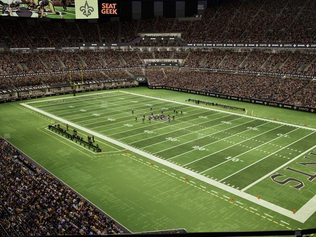 Caesars Superdome - Section Suite 435 Seat View