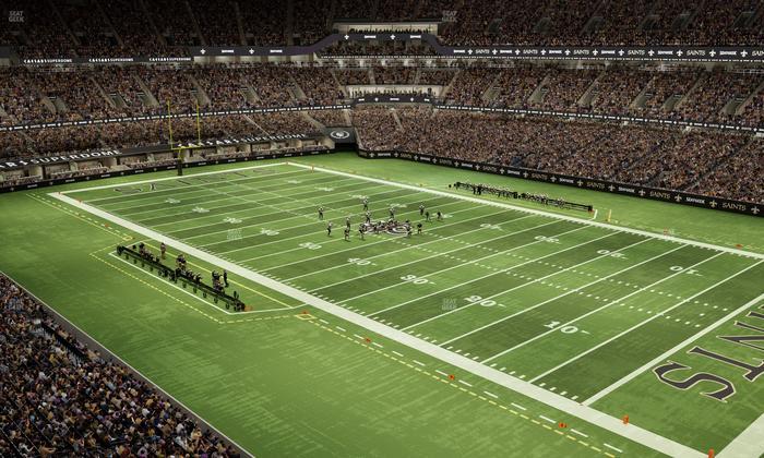 Caesars Superdome - Section Suite 435 Seat View