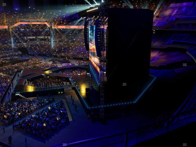 Caesars Superdome - Section Suite 435 Seat View