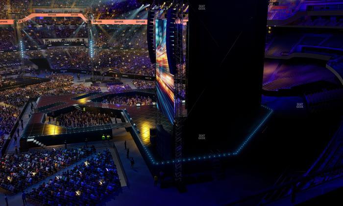 Caesars Superdome - Section Suite 435 Seat View