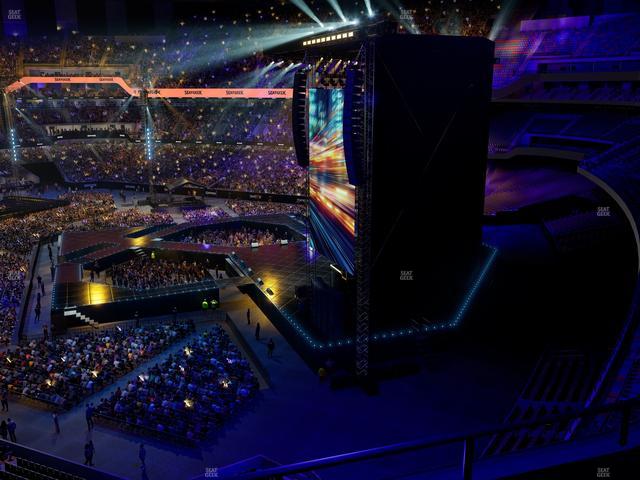 Caesars Superdome - Section Suite 436 Seat View