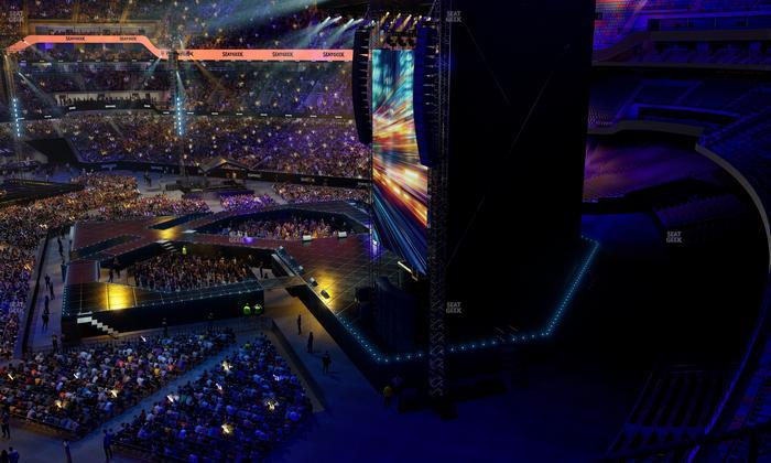 Caesars Superdome - Section Suite 436 Seat View