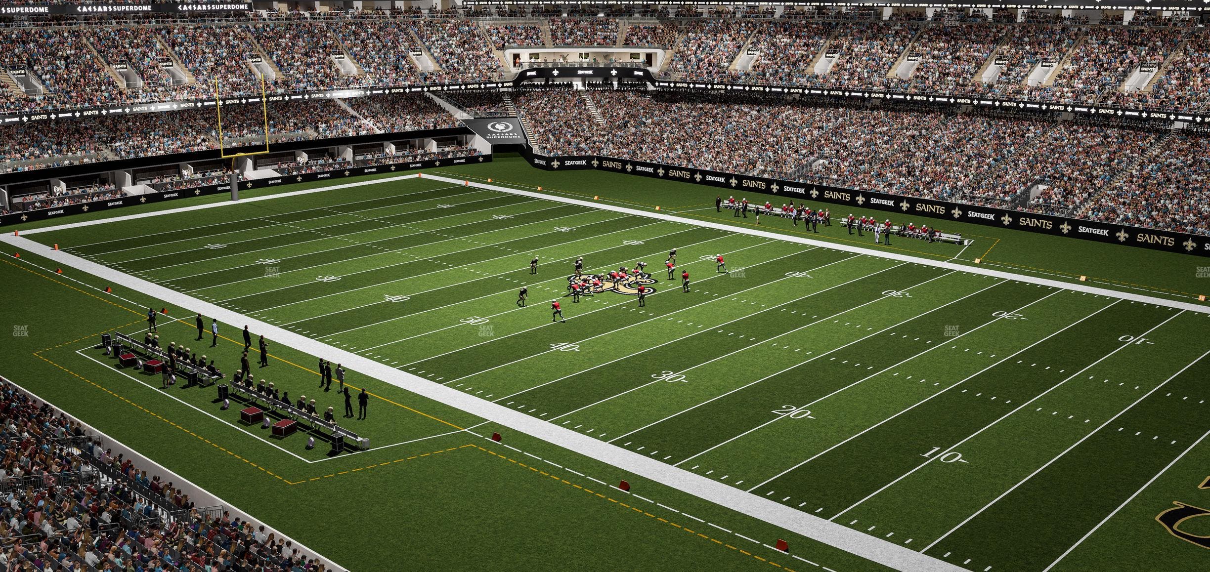 Caesars Superdome - Section Suite 436 Seat View