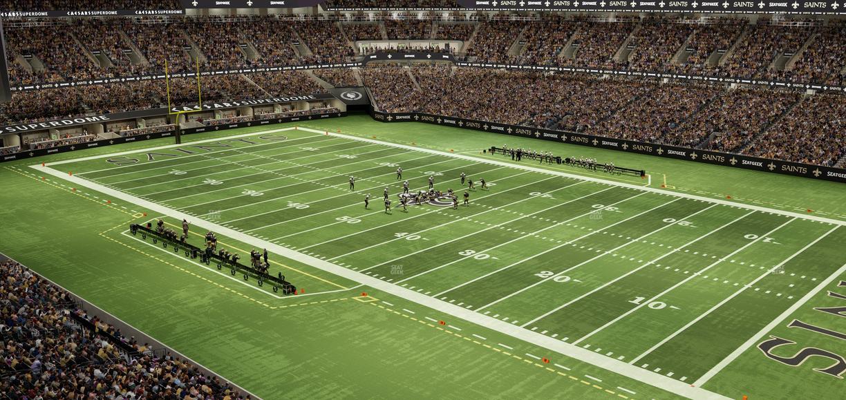 Caesars Superdome - Section Suite 436 Seat View