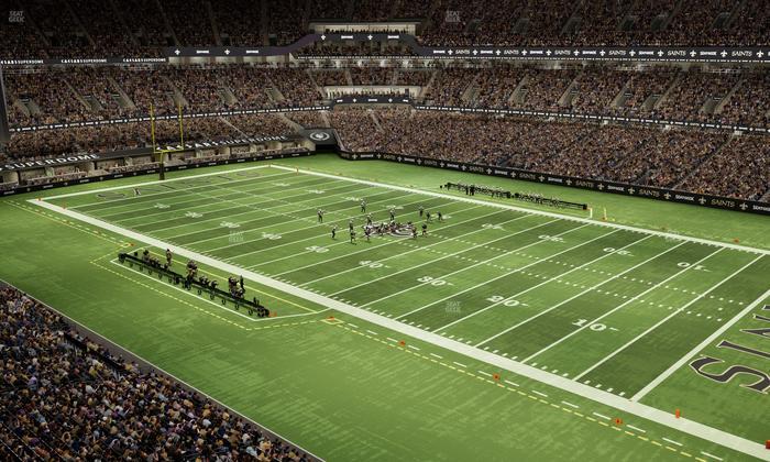 Caesars Superdome - Section Suite 436 Seat View