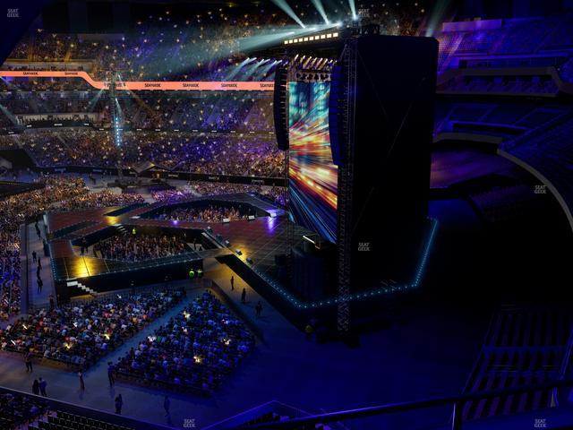 Caesars Superdome - Section Suite 437 Seat View