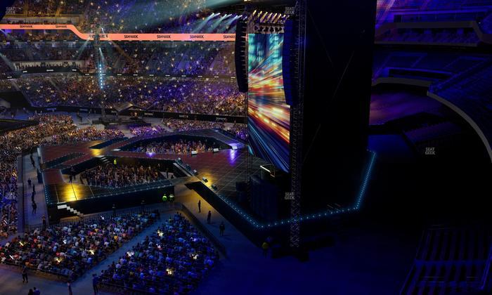 Caesars Superdome - Section Suite 437 Seat View