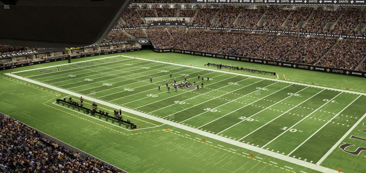 Caesars Superdome - Section Suite 437 Seat View
