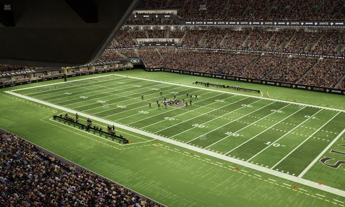 Caesars Superdome - Section Suite 437 Seat View