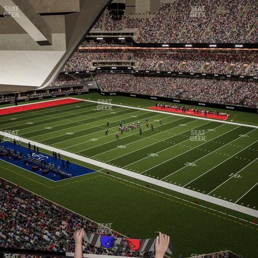 Caesars Superdome - Section Suite 437 Seat View