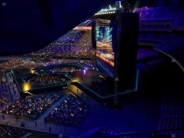 Caesars Superdome - Section Suite 438 Seat View
