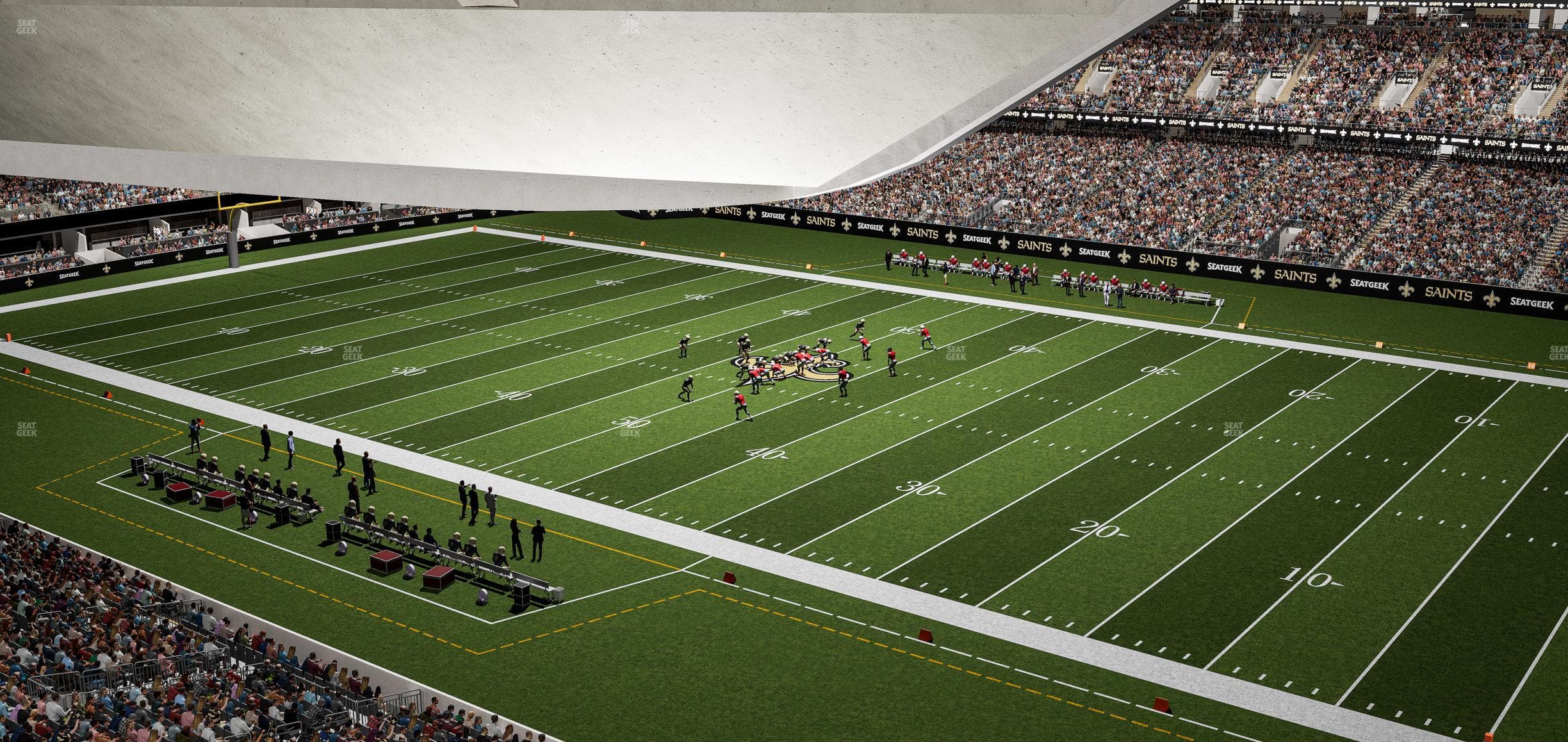 Caesars Superdome - Section Suite 438 Seat View