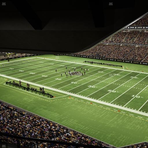 Caesars Superdome - Section Suite 438 Seat View