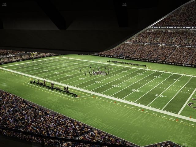 Caesars Superdome - Section Suite 438 Seat View