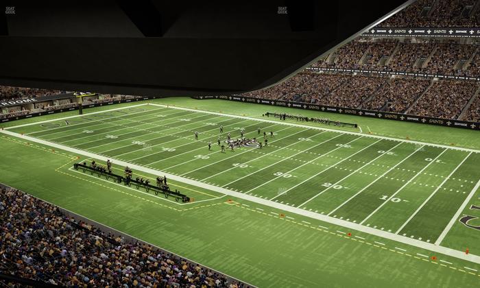Caesars Superdome - Section Suite 438 Seat View