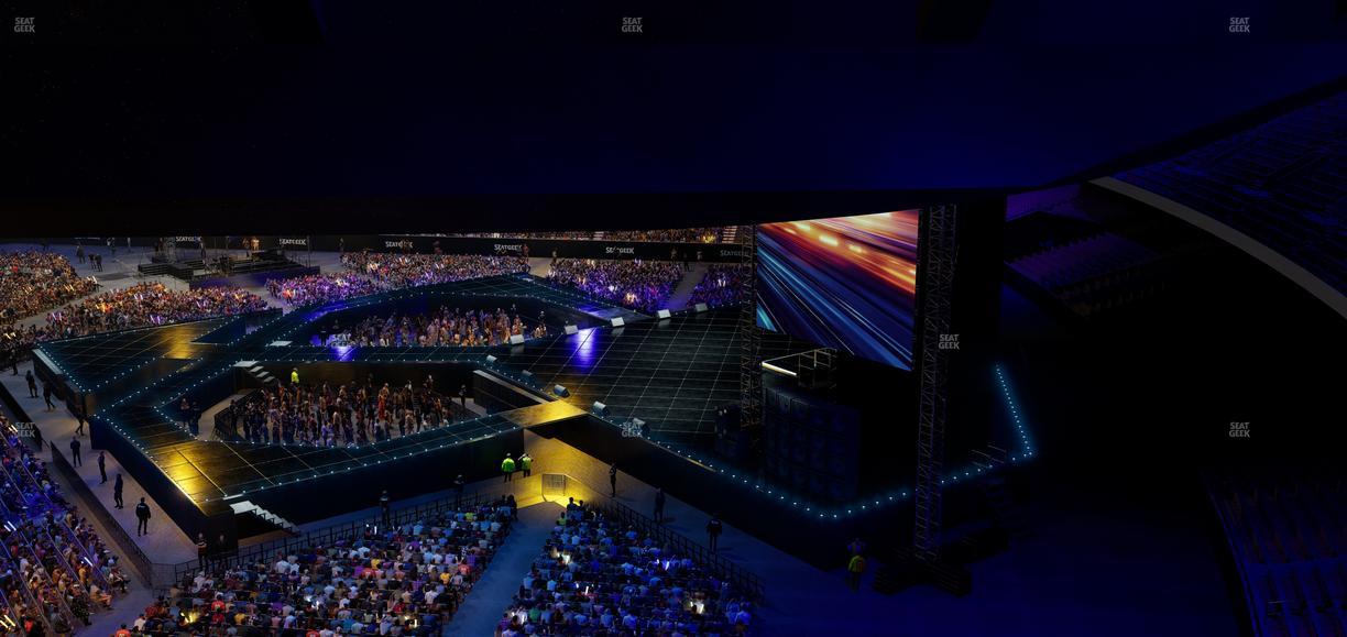 Caesars Superdome - Section Suite 441 Seat View