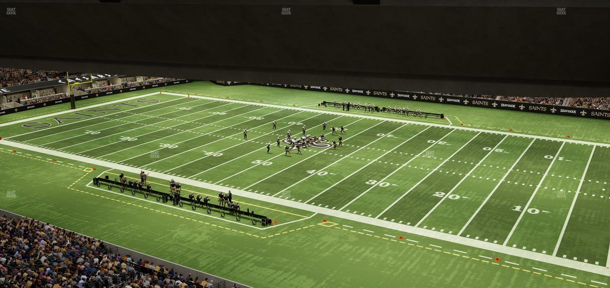 Caesars Superdome - Section Suite 441 Seat View