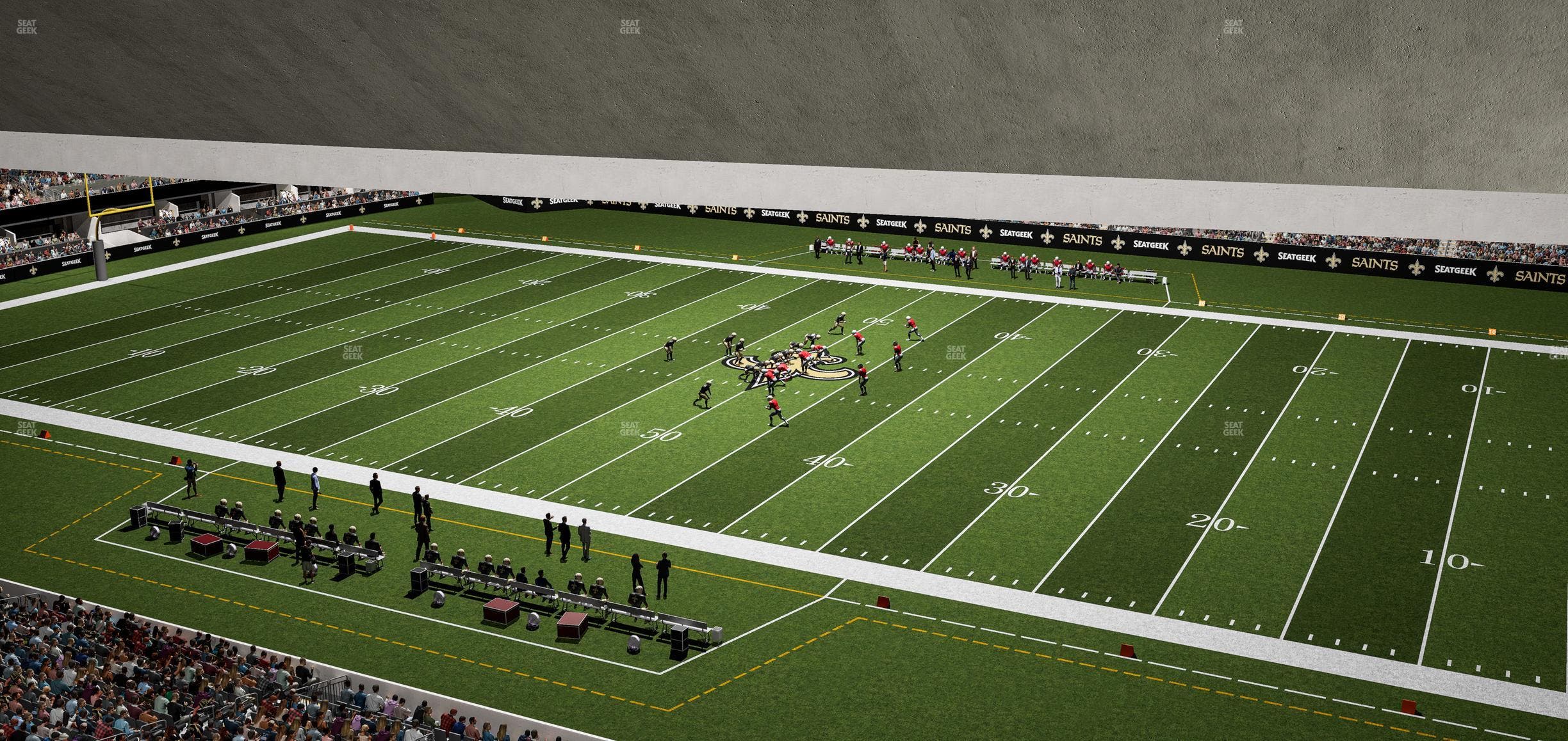 Caesars Superdome - Section Suite 442 Seat View