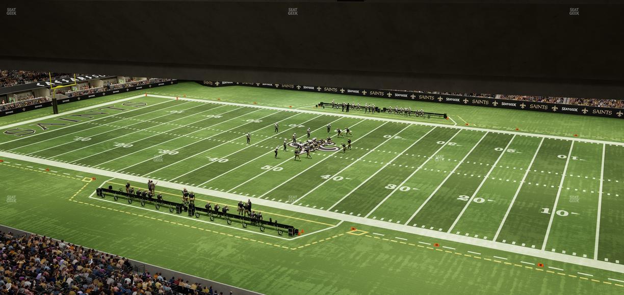 Caesars Superdome - Section Suite 442 Seat View