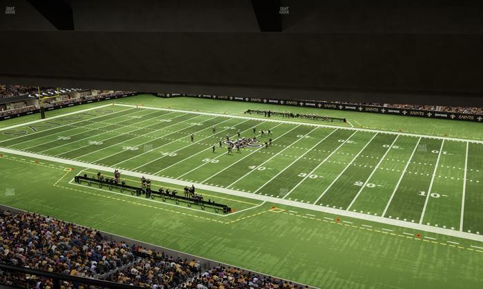Caesars Superdome - Section Suite 442 Seat View