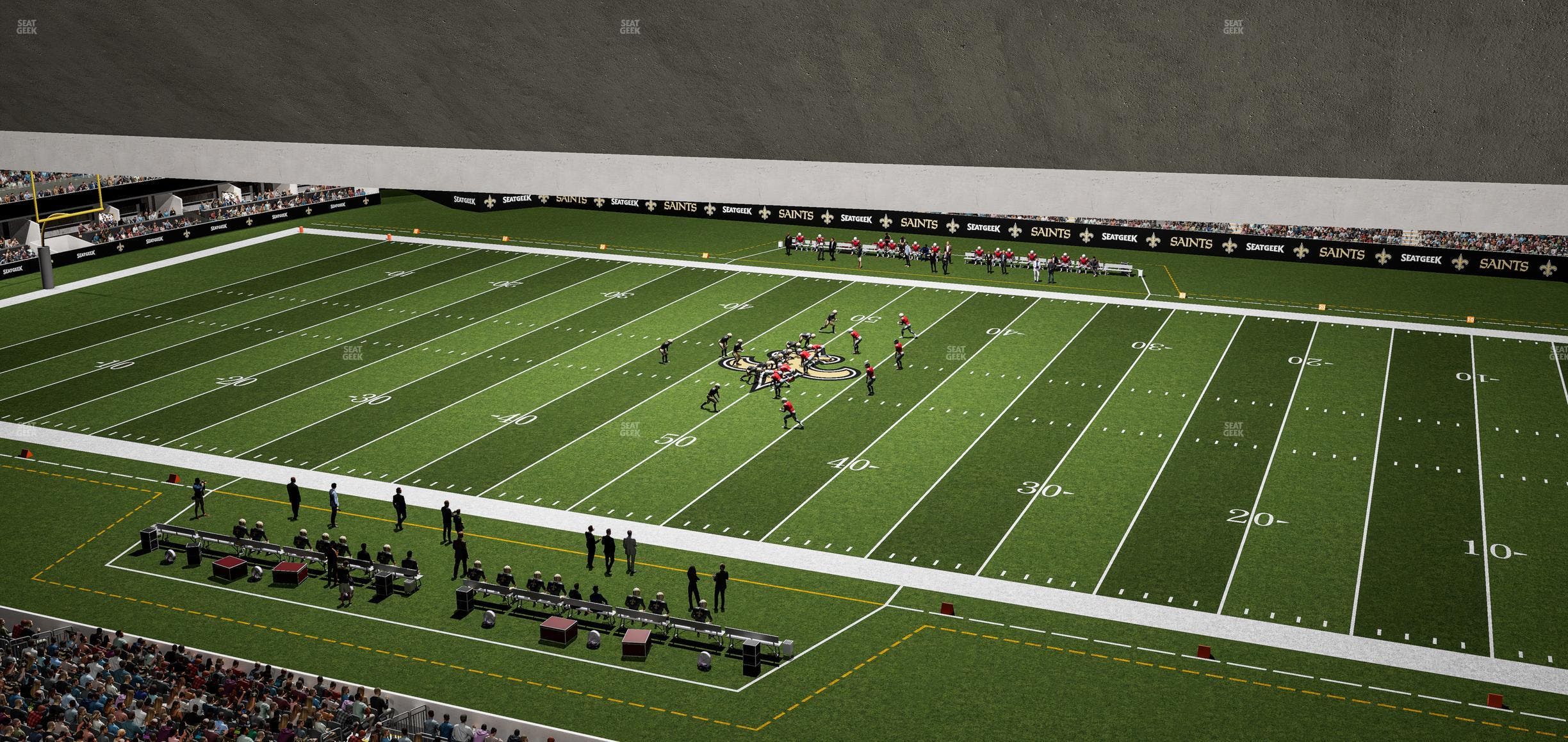 Caesars Superdome - Section Suite 443 Seat View