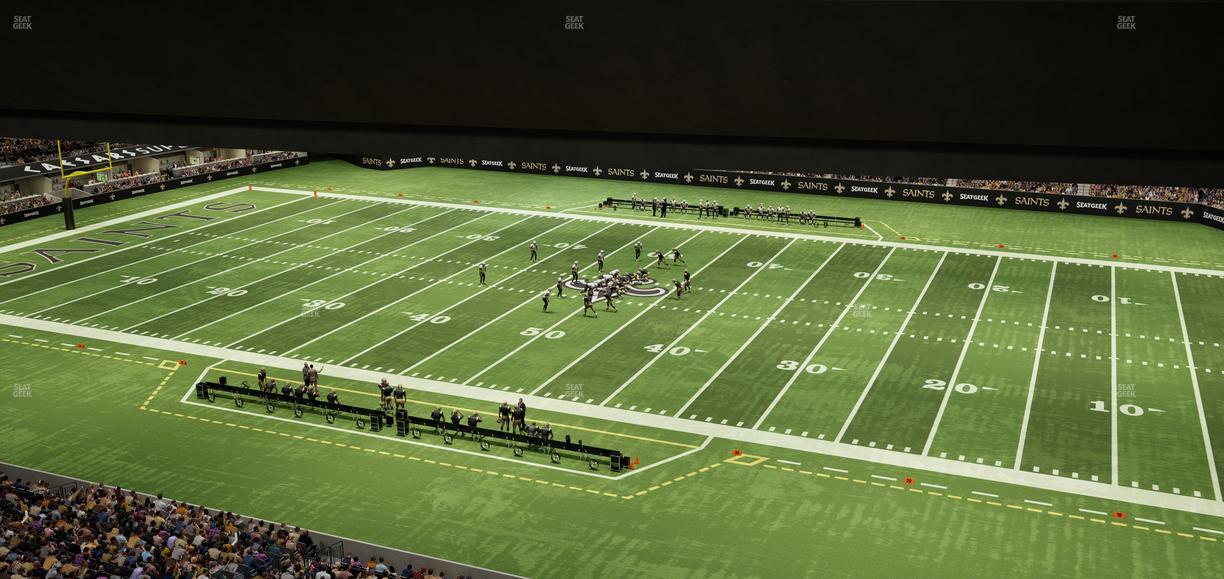 Caesars Superdome - Section Suite 443 Seat View