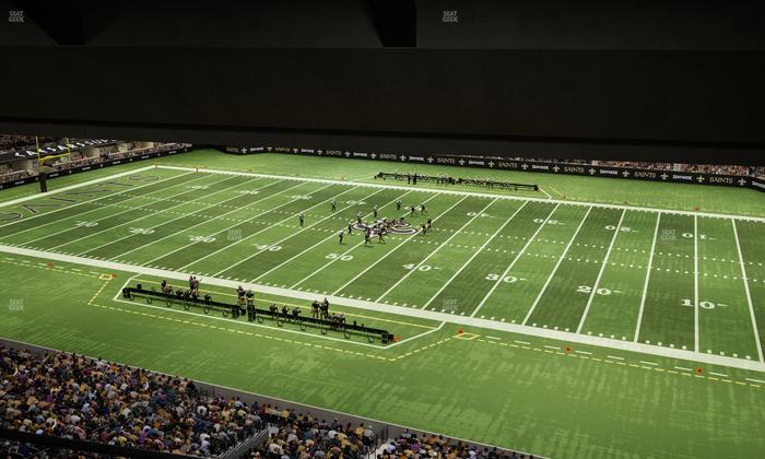 Caesars Superdome - Section Suite 443 Seat View