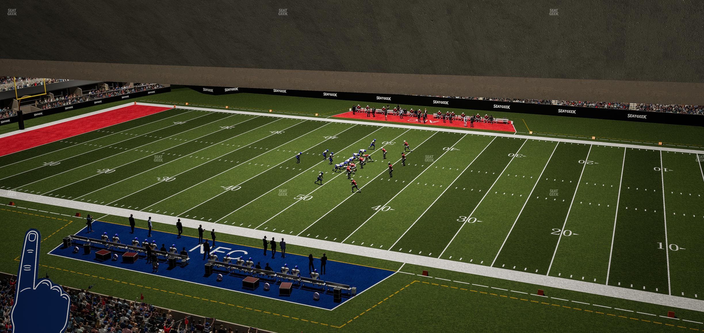 Caesars Superdome - Section Suite 443 Seat View