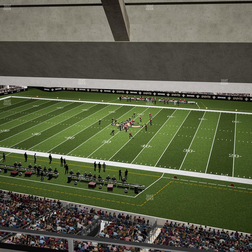 Caesars Superdome - Section Suite 444 Seat View