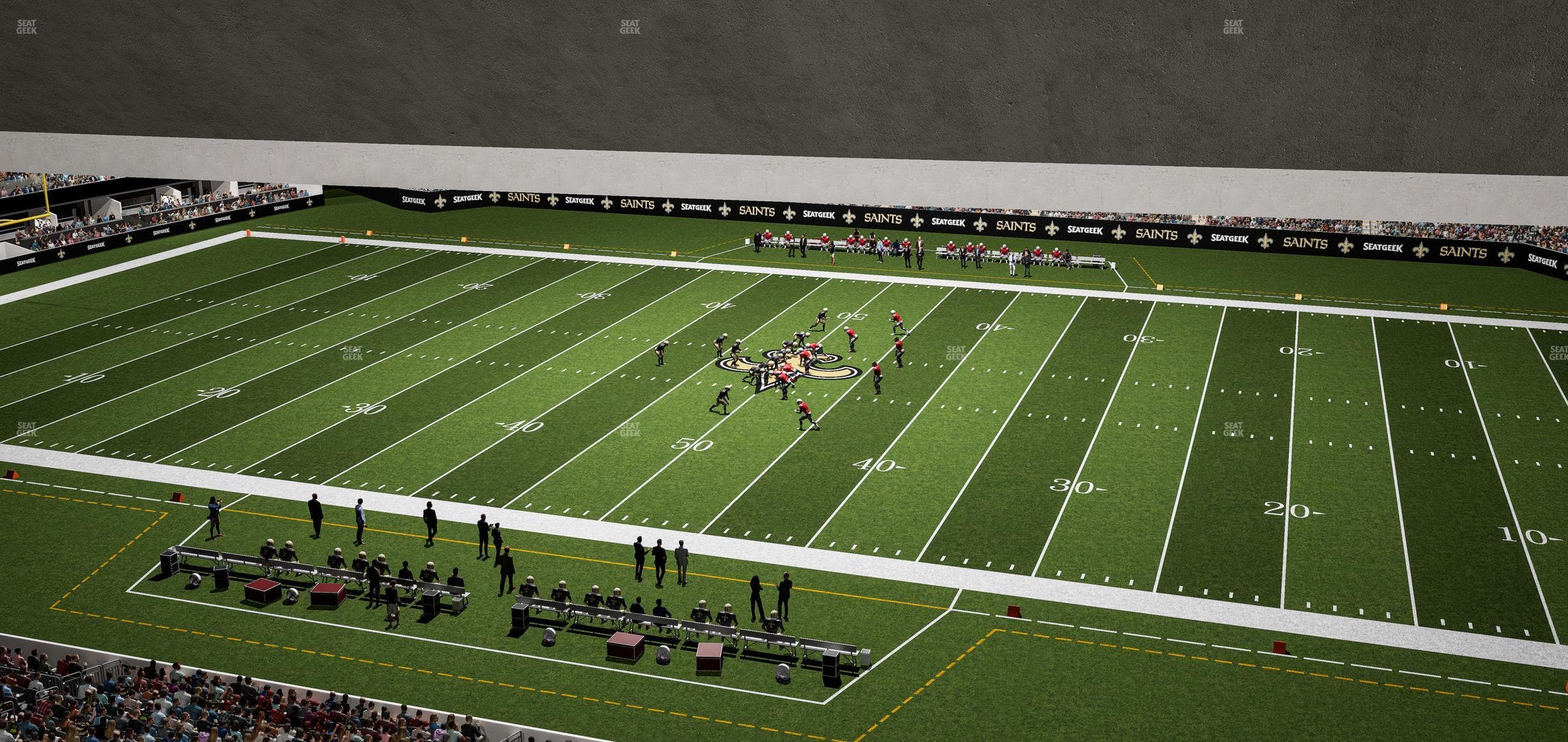 Caesars Superdome - Section Suite 444 Seat View