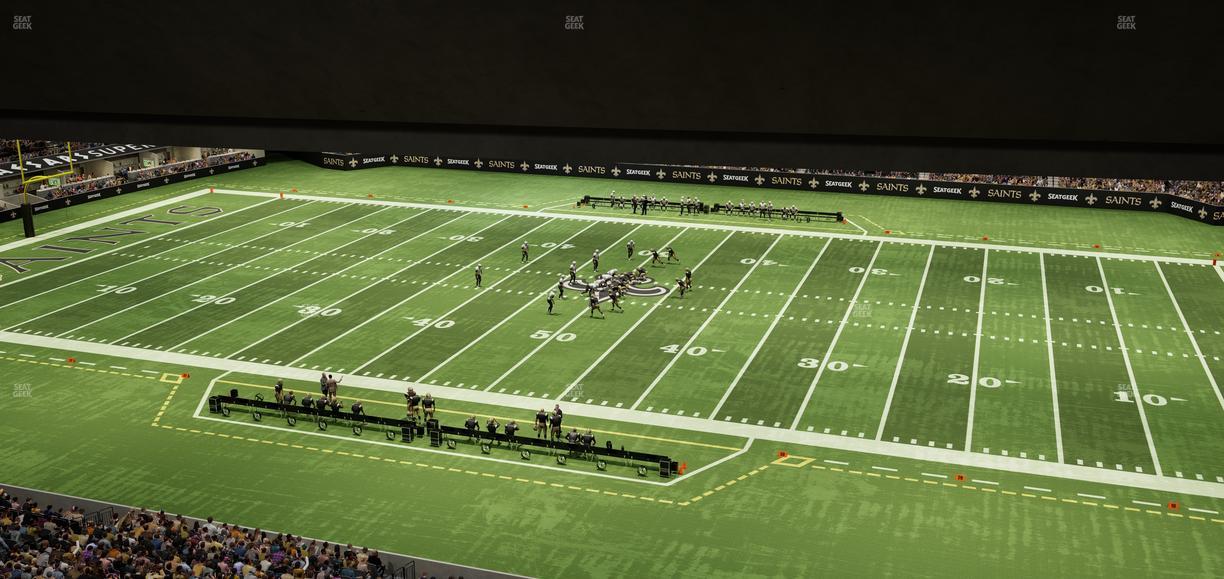 Caesars Superdome - Section Suite 444 Seat View