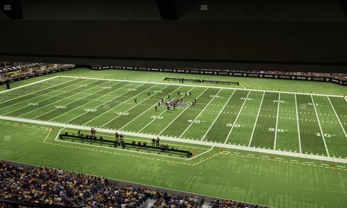 Caesars Superdome - Section Suite 444 Seat View