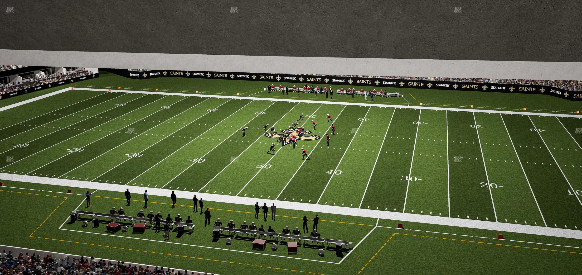 Caesars Superdome - Section Suite 445 Seat View