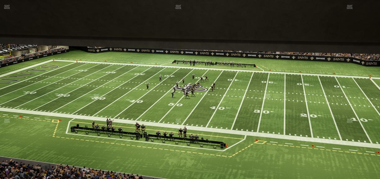 Caesars Superdome - Section Suite 445 Seat View
