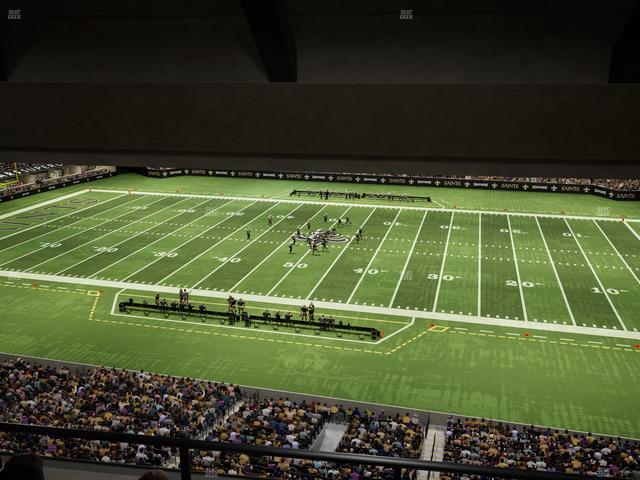 Caesars Superdome - Section Suite 445 Seat View