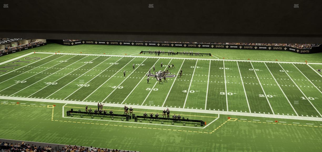 Caesars Superdome - Section Suite 446 Seat View