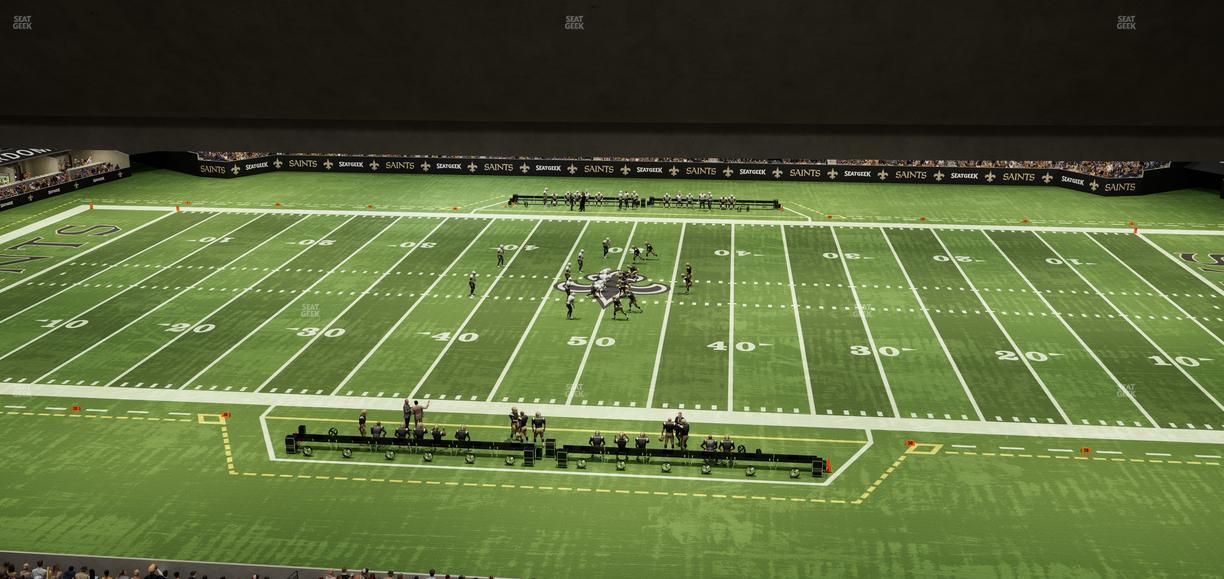 Caesars Superdome - Section Suite 447 Seat View