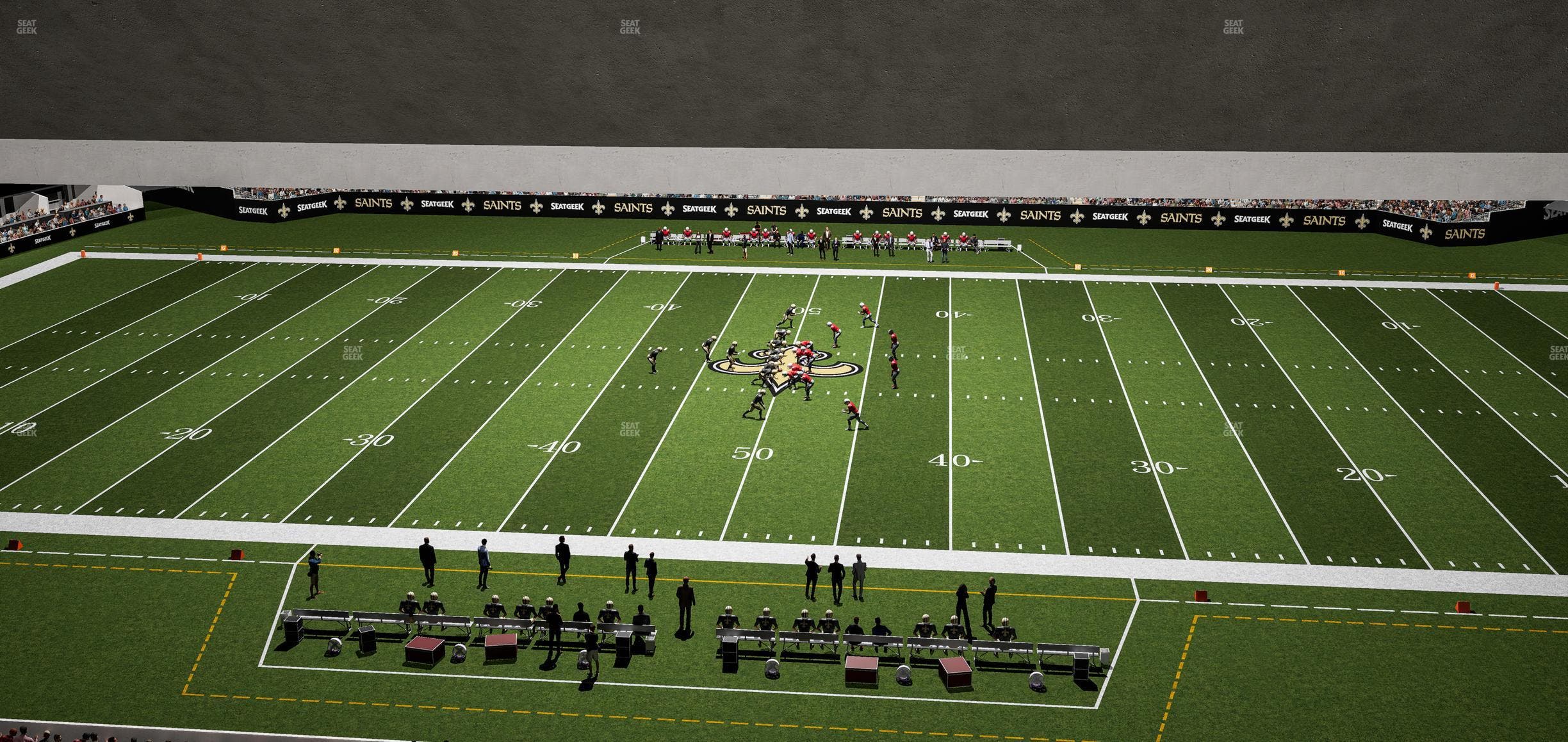 Caesars Superdome - Section Suite 447 Seat View